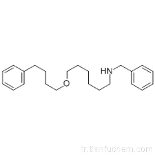 6-N-benzylamino-1- (4&#39;-phénylbutoxy) hexane CAS 97664-55-6